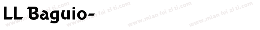 LL Baguio字体转换